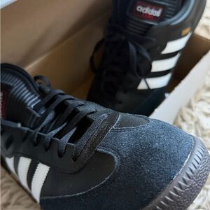 Adidas Samba Classic Men's Suede-Trim Sneakers